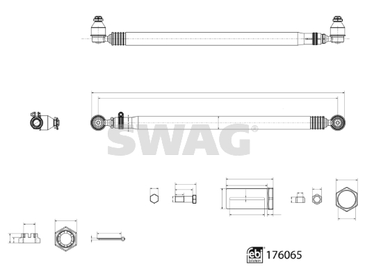 SWAG 33 10 3281 Táhlo řízení